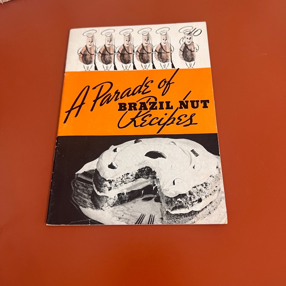 Vintage A Parade of Brazil Nut Recipes Booklet Mid Century Cookbook‎ Ephemera